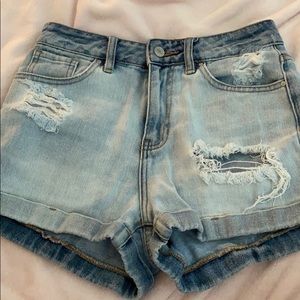 pacsun mom jean shorts
